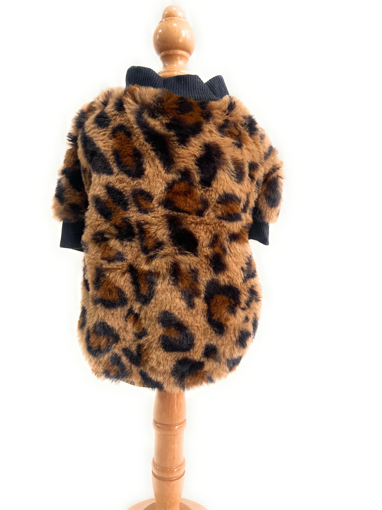 Fluffy Leopard Jumper